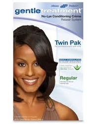 Gentle Treatment No Lye Twin Relaxer Kit (No Shampoo)