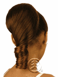 ISIS Synthetic Wrap-N-Tie Drawstring Ponytail Jenee