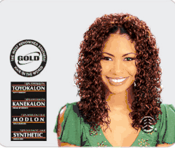 Janet Collection Synthetic Water Wave Wvg 14"