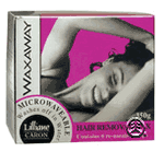 Lilliane Caron Waxaway Microwaveable 8.4oz Hair Removable Wax 6 strips or 24strips