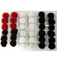 Metal Clip with Mini Mink Balls