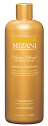 Mizani Butter Blend Sensitive Scalp Balance Hair Bath Neutralizing Shampoo 33.8oz