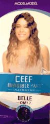 Model Model Deep Invisible Part Synthetic Lace Front Wig