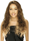Model Model Synthetic Deep Invisible L-Part Wig Long Mori Model Model Synthetic Deep Invisible L-Part Wig Long Mori