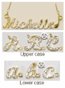 NAME Personalized Necklace 1 Letter