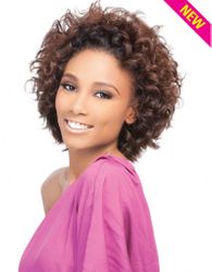 Outre Velvet Remi Human hair Short Series 3 PCS Retro Curl 8"