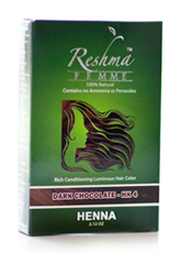 Reshma Henna Color 100% Natural Powder DARK CHOCOLATE