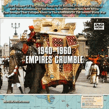 1940-1960: Empires Crumble - End Of World Colonialism DVD, MP4, USB