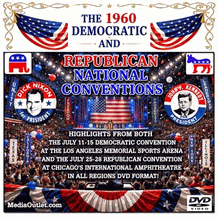1960 Democratic & Republican National Conventions DVD MP4 USB Drive