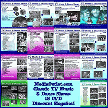 1960s Pop Culture: Our TV Music & Dance Shows Series DVDs, Video Downloads, USB Flash Drives
