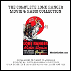 6 Disc Lone Ranger DVD And MP3 Movie And Radio Collection 6 Disc Lone Ranger DVD And MP3 Movie And Radio Collection