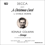 A Christmas Carol By Charles Dickens Ronald Colman CD, MP3, USB Stick A Christmas Carol By Charles Dickens Ronald Colman CD, MP3, USB Stick