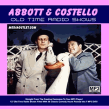Abbott And Costello Old Time Radio MP3 Collection DVD, Download, USB Abbott And Costello Old Time Radio MP3 Collection DVD, Download, USB