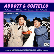 Abbott And Costello Old Time Radio MP3 Collection DVD, Download, USB Abbott And Costello Old Time Radio MP3 Collection DVD, Download, USB