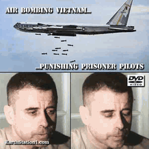 Air Bombing Vietnam & Punishing Prisoner Pilots MP4 Video Download DVD