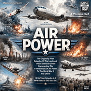 Air Power WWII TV Series With Walter Cronkite DVD, Video Download, USB Air Power WWII TV Series With Walter Cronkite DVD, Video Download, USB
