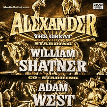 Alexander The Great William Shatner Adam West + OTR Trilogy MP4 DVD