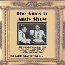 Amos 'N' Andy Radio Shows MP3 Set DVD, Download, USB Flash Drive