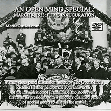 An Open Mind Special March 4, 1933 FDR Inauguration DVD, Download, USB
