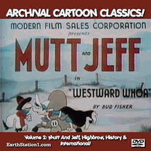 Archival Cartoon Classics #2 Mutt And Jeff History And More! MP4 DVD
