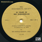 BBC Engineering Society 40 Years Of BBC Engineering CD, MP3, USB Stick BBC Engineering Society 40 Years Of BBC Engineering CD, MP3, USB Stick