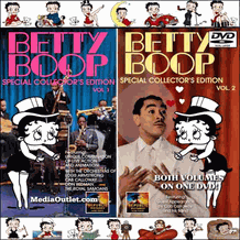 Betty Boop Special Collector's Edition I & II DVD, Download, USB Drive Betty Boop Special Collector's Edition I & II DVD, Download, USB Drive