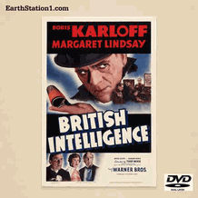 British Intelligence 1940 Boris Karloff Margaret Lindsay DVD MP4 USB