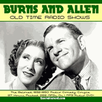 Burns And Allen Radio Series MP3 Set DVD, Audio Download, USB Drive
