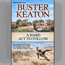 Buster Keaton: A Hard Act To Follow TV Miniseries DVD, Download, USB