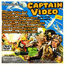 Captain Video & Space Patrol Classic TV Kid Shows DVD, MP4, USB Drive
