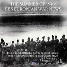 CBS European War News: The Summer Of 1940 MP3 Set CD, Download, USB