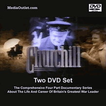 Churchill: 4 Part TV Documentary Series DVD, MP4 Download, USB Drive