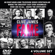 Clive James' Fame In The 20th Century TV Series DVD Set MP4 USB Drive