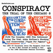 Conspiracy The Trial Of The Chicago 8 + Yippie For Pigasus DVD MP4 USB