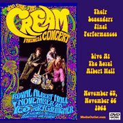 Cream: Farewell Concerts At Royal Albert Hall 1968 Plus Bonus MP4 DVD