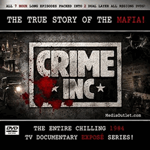Crime Inc: The True Story Of The Mafia Documentary Set 4 MP4s or DVDs