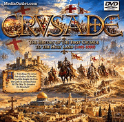 Crusade: The First Crusade's History And Trail DVD, MP4, USB Drive