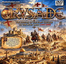 Crusade: The First Crusade's History And Trail DVD, MP4, USB Drive