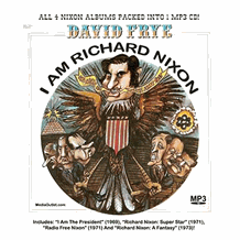 David Frye: I Am Richard Nixon All 4 Comedy Albums MP3 CD Download USB