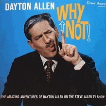 Dayton Allen Why Not! 1960 Comedy Album MP3s, CD, USB Flash Drive Dayton Allen Why Not! 1960 Comedy Album MP3s, CD, USB Flash Drive