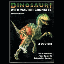 Dinosaur! With Walter Cronkite TV Series DVD, Download, USB Drive