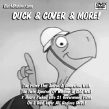Duck & Cover & More! Nuclear War Information Films DVD, Download, USB