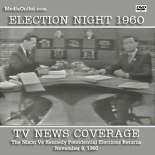 Election Night 1960: Live NBC News TV Coverage DVD MP4 USB Flash Drive