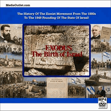 Exodus: The Birth Of Israel + Bonus Title DVD, MP4 Download, USB Drive