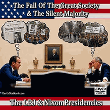 Fall Of The Great Society & The Silent Majority: LBJ & Nixon MP4 DVD
