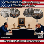 Fall Of The Great Society & The Silent Majority: LBJ & Nixon MP4 DVD