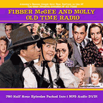 Fibber McGee And Molly Complete Radio Series MP3 DVD, Download, USB