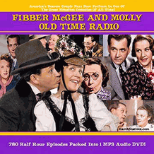 Fibber McGee And Molly Complete Radio Series MP3 DVD, Download, USB