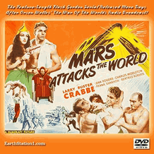 Mars Attacks The World (Rocket Ship) Flash Gordon MP4 DVD USB Stick Mars Attacks The World (Rocket Ship) Flash Gordon MP4 DVD USB Stick