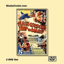 Flash Gordon's Trip To Mars 1938 DVD, MP4 Video Download, USB Drive